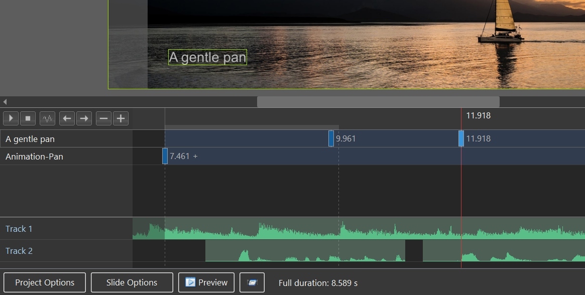 Audio Waveforms in Objects Editor