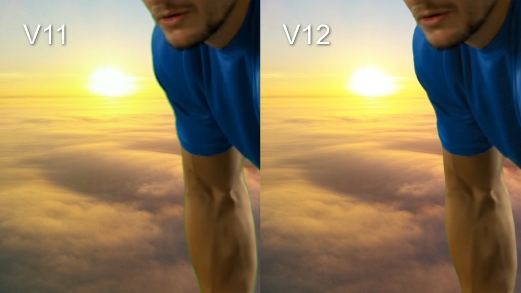 Improved Chroma Key for Video Clips