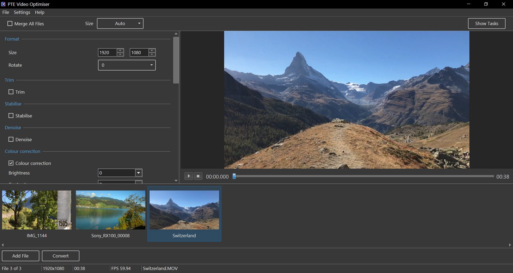 PTE Video Optimiser
